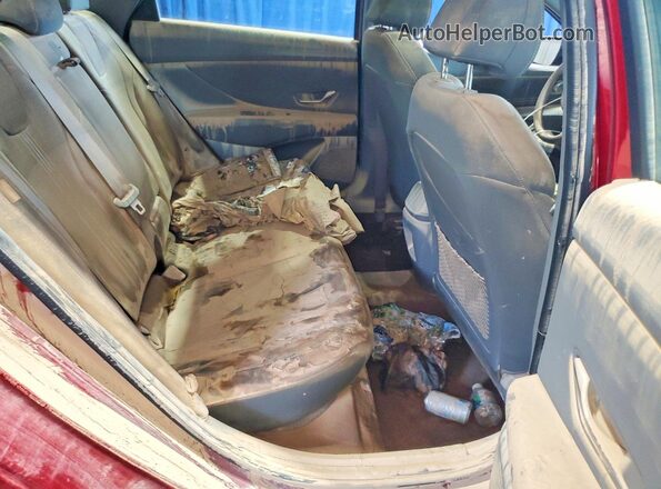 KMHLS4DG8SU033969 2025 HYUNDAI ELANTRA Red Вид задніх сидінь