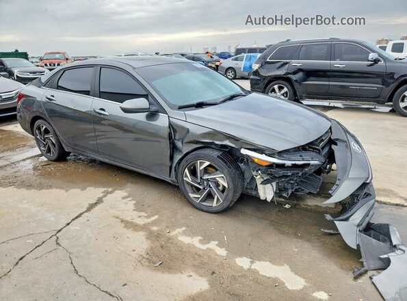 KMHLS4DG8SU913134 2025 HYUNDAI ELANTRA Gray Առջևի աջ