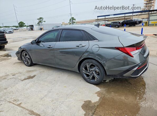 KMHLS4DG8SU913134 2025 HYUNDAI ELANTRA Gray Հետևի ձախ