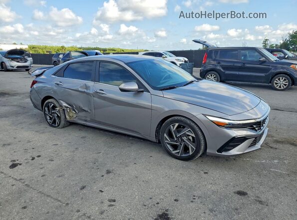 KMHLS4DG8SU944254 2025 HYUNDAI ELANTRA Gray Front right