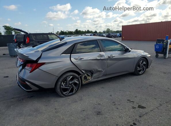 KMHLS4DG8SU944254 2025 HYUNDAI ELANTRA Gray Rear right