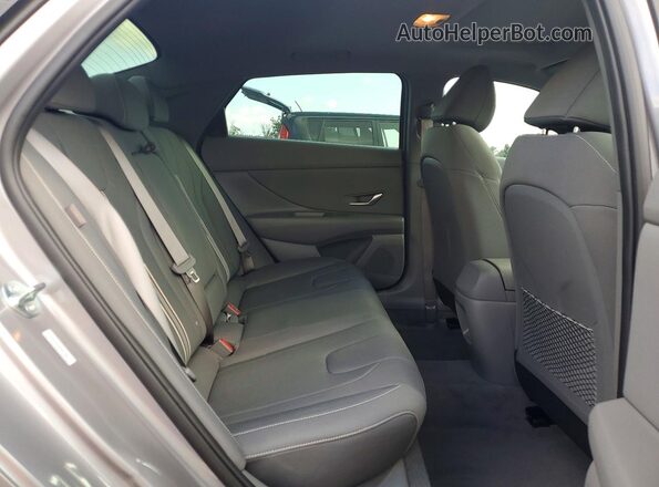 KMHLS4DG8SU944254 2025 HYUNDAI ELANTRA Gray Rear seats view