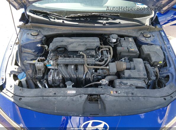 KMHLS4DG8SU965704 2025 HYUNDAI ELANTRA Blue Widok z tyłu