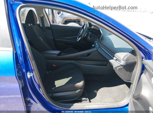 KMHLS4DG8SU965704 2025 HYUNDAI ELANTRA Blue Widok wnętrza z przodu