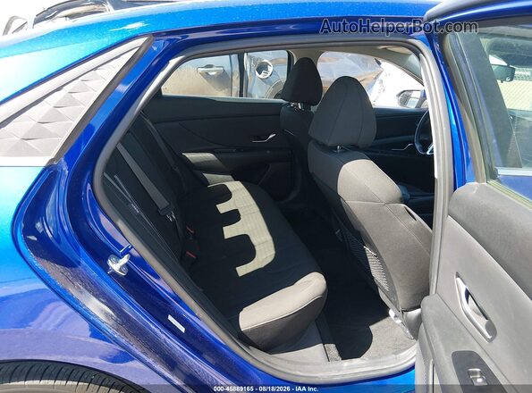 KMHLS4DG8SU965704 2025 HYUNDAI ELANTRA Blue Widok naklejki z numerem VIN