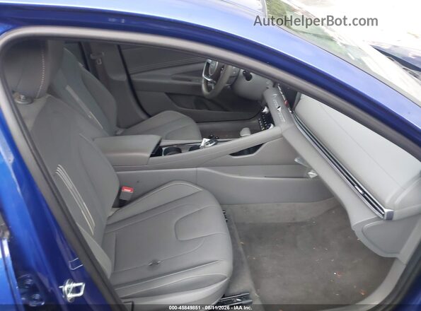 KMHLS4DG8SU998430 2025 HYUNDAI ELANTRA Blue Widok wnętrza z przodu