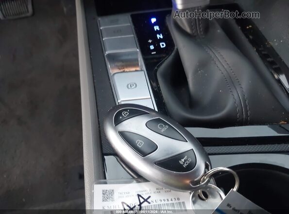KMHLS4DG8SU998430 2025 HYUNDAI ELANTRA Blue Widok deski rozdzielczej