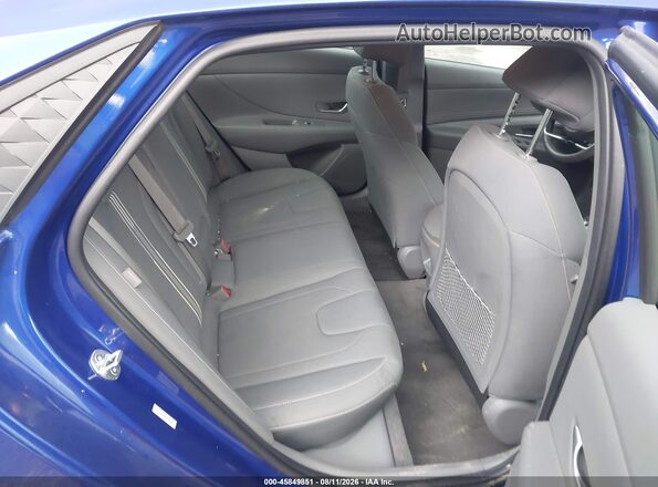 KMHLS4DG8SU998430 2025 HYUNDAI ELANTRA Blue Widok naklejki z numerem VIN