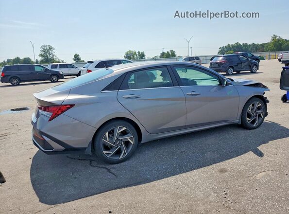 KMHLS4DG9RU711641 2024 HYUNDAI ELANTRA Silver Rear right
