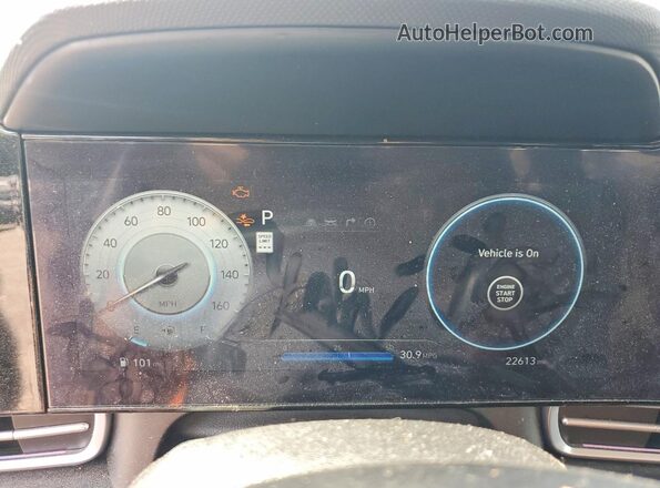 KMHLS4DG9RU711641 2024 HYUNDAI ELANTRA Silver Instrument cluster view