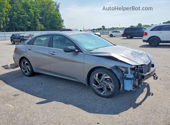 KMHLS4DG9RU711641 2024 HYUNDAI ELANTRA Silver Front right