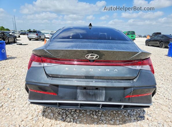 KMHLS4DG9RU716919 2024 HYUNDAI ELANTRA Серый Вид салона спереди