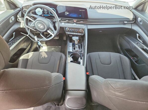 KMHLS4DG9RU716919 2024 HYUNDAI ELANTRA Серый Вид подкапотного пространства