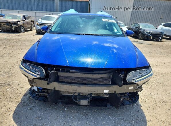 KMHLS4DG9SU001158 2025 HYUNDAI ELANTRA Blue წინა ხედი