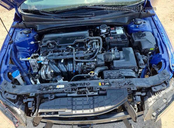 KMHLS4DG9SU001158 2025 HYUNDAI ELANTRA Blue უკანა სალონის ხედი