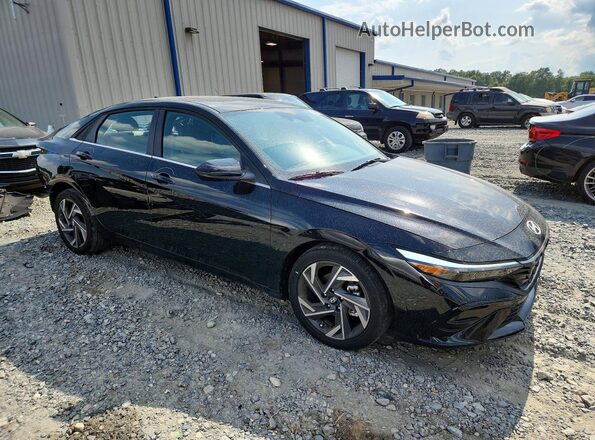 KMHLS4DG9SU020888 2025 HYUNDAI ELANTRA Black Передня права чверть
