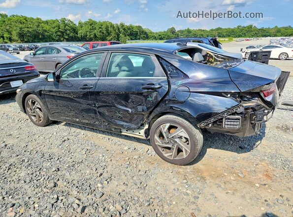KMHLS4DG9SU020888 2025 HYUNDAI ELANTRA Black Задня ліва чверть