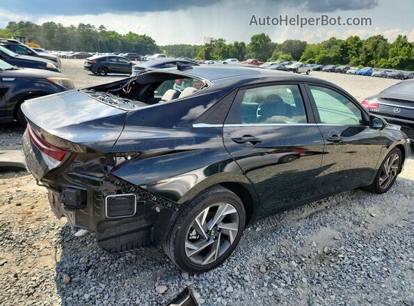 KMHLS4DG9SU020888 2025 HYUNDAI ELANTRA Black Задня права чверть