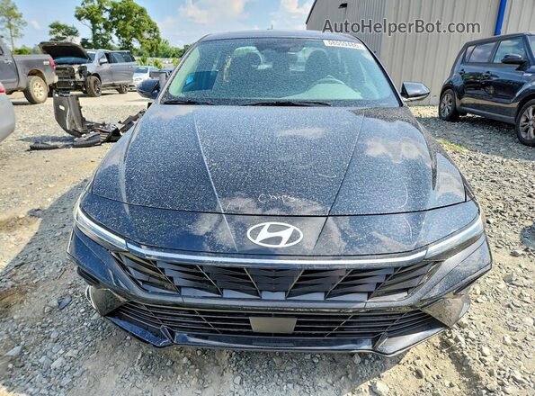KMHLS4DG9SU020888 2025 HYUNDAI ELANTRA Black Вид спереду