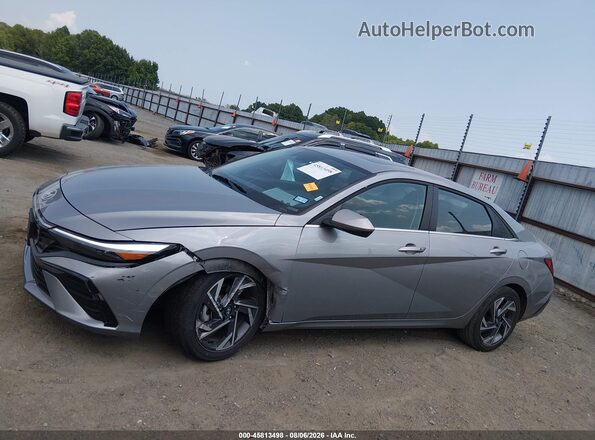 KMHLS4DG9SU046990 2025 HYUNDAI ELANTRA Gray Սալոնի 360 աստիճան տեսք