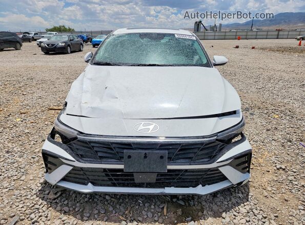 KMHLS4DG9SU877356 2025 HYUNDAI ELANTRA Белый Вид спереди