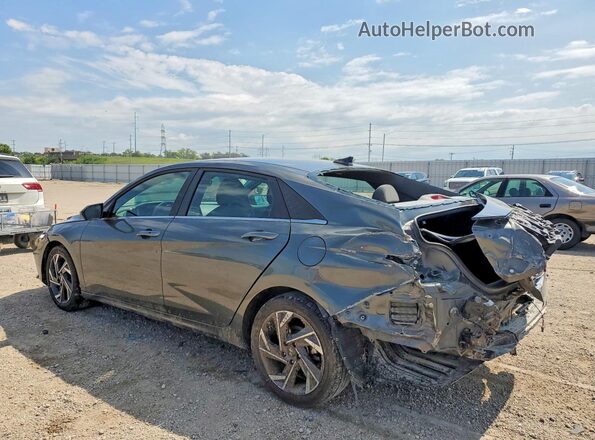 KMHLS4DG9SU879897 2025 HYUNDAI ELANTRA Gray Rear left