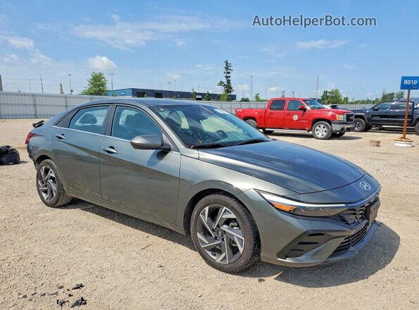 KMHLS4DG9SU879897 2025 HYUNDAI ELANTRA Gray Front right