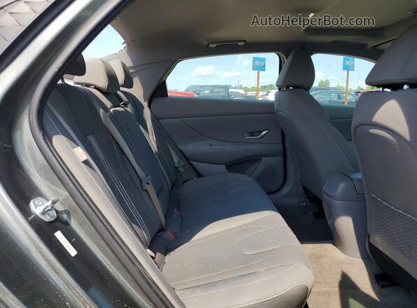 KMHLS4DG9SU879897 2025 HYUNDAI ELANTRA Gray Rear seats view