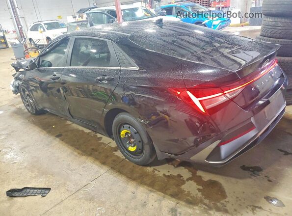 KMHLS4DG9SU909965 2025 HYUNDAI ELANTRA Black Tył lewy