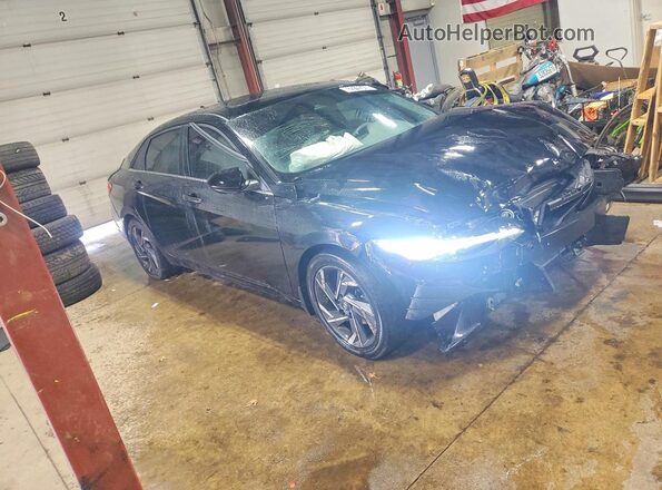 KMHLS4DG9SU909965 2025 HYUNDAI ELANTRA Black Przód prawy
