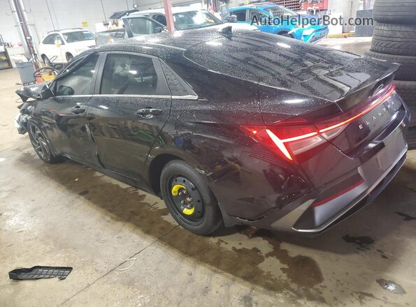 KMHLS4DG9SU909965 2025 HYUNDAI ELANTRA Black 