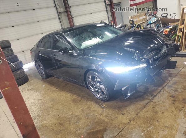 KMHLS4DG9SU909965 2025 HYUNDAI ELANTRA Black Widok naklejki z numerem VIN