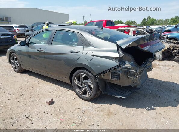 KMHLS4DG9SU920870 2025 HYUNDAI ELANTRA Gray უკანა მარცხენა