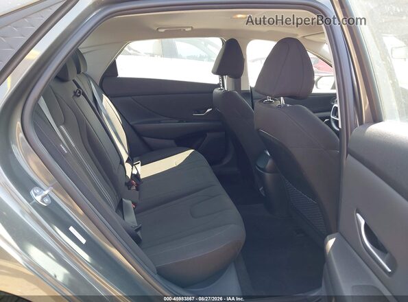KMHLS4DG9SU920870 2025 HYUNDAI ELANTRA Gray VIN კოდის სტიკერის ხედი