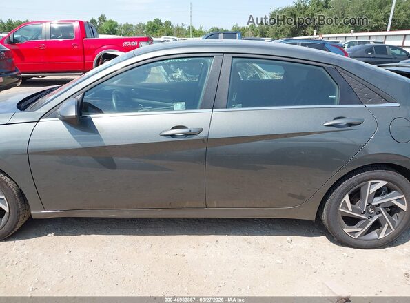 KMHLS4DG9SU920870 2025 HYUNDAI ELANTRA Gray 