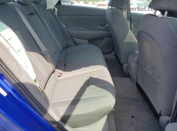 KMHLS4DGXRU647013 2024 HYUNDAI ELANTRA Blue Вид задніх сидінь