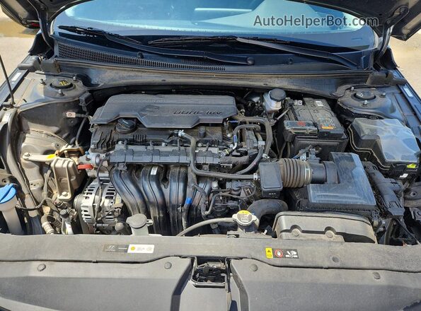 KMHLS4DGXRU772870 2024 HYUNDAI ELANTRA Черный Вид задней части салона