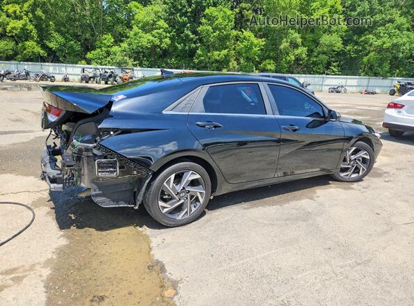 KMHLS4DGXRU772870 2024 HYUNDAI ELANTRA Черный Задняя правая четверть