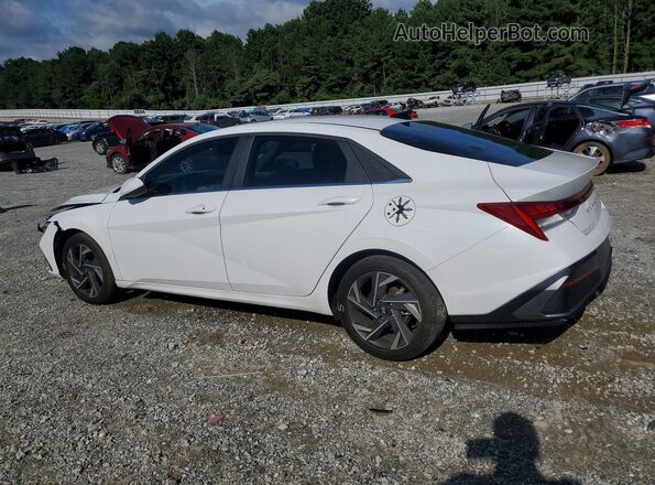 KMHLS4DGXRU832372 2024 HYUNDAI ELANTRA White უკანა მარცხენა