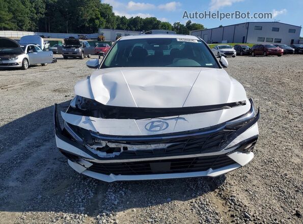 KMHLS4DGXRU832372 2024 HYUNDAI ELANTRA White წინა ხედი
