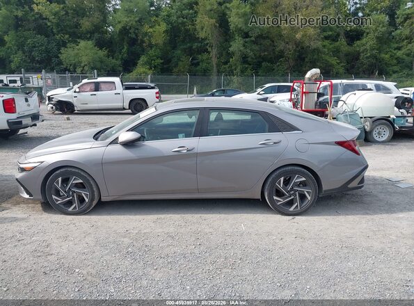 KMHLS4DGXSU951366 2025 HYUNDAI ELANTRA Silver Սալոնի 360 աստիճան տեսք