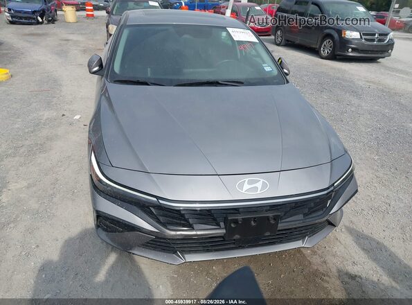 KMHLS4DGXSU951366 2025 HYUNDAI ELANTRA Silver Սարքավորումների վահանակի տեսք