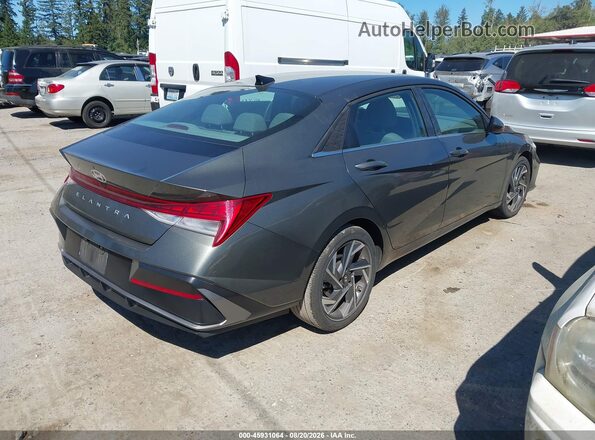 KMHLS4DGXSU999563 2025 HYUNDAI ELANTRA Gray უკანა მარჯვენა
