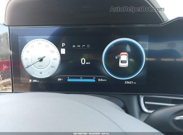 KMHLS4DGXSU999563 2025 HYUNDAI ELANTRA Gray უკანა სავარძლების ხედი