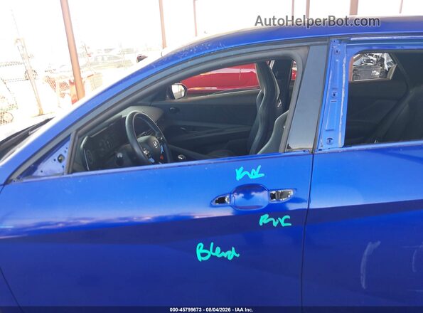 KMHLW4AK3PU014086 2023 HYUNDAI ELANTRA N Blue 