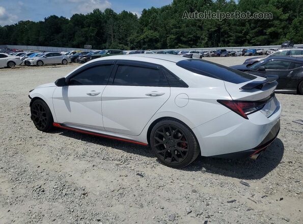 KMHLW4AK6NU007968 2022 HYUNDAI ELANTRA Белый Задняя левая четверть