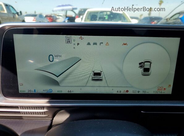 KMHM24AA8SA116579 2025 HYUNDAI IONIQ Gray ხელსაწყოთა პანელის ხედი