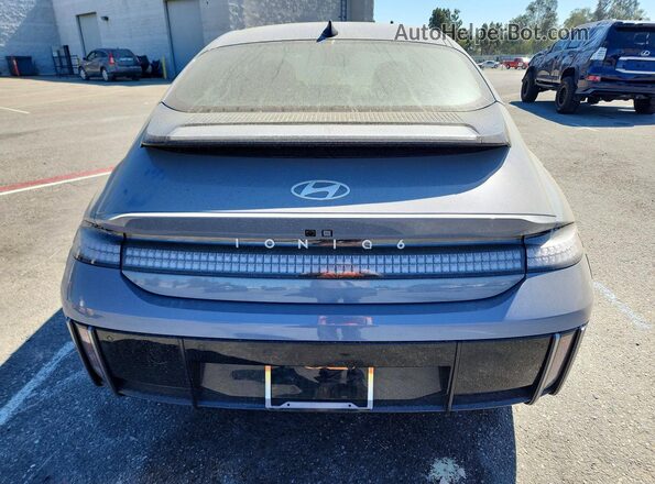 KMHM24AAXSA083469 2025 HYUNDAI IONIQ Gray Вид ззаду