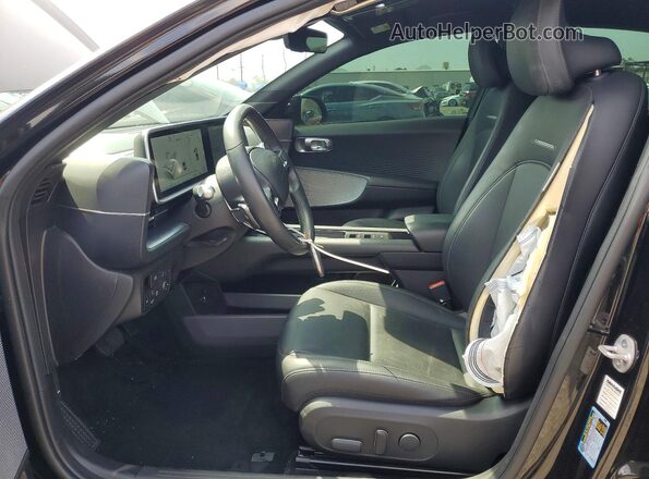 KMHM34AA0RA055252 2024 HYUNDAI IONIQ Black Widok wnętrza z przodu