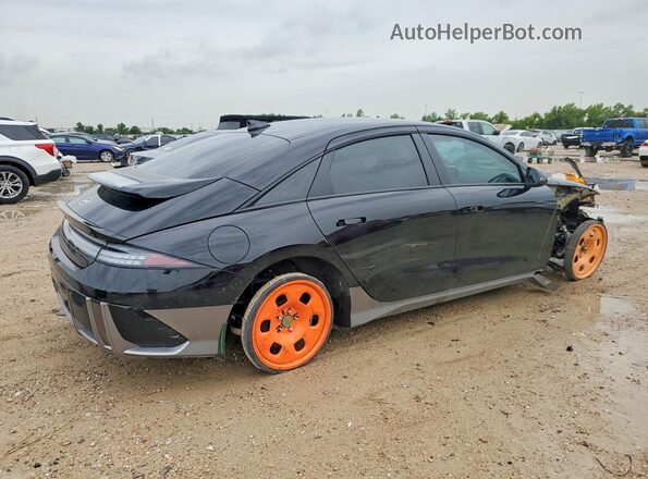 KMHM34AA0SA114306 2025 HYUNDAI IONIQ Black უკანა მარჯვენა